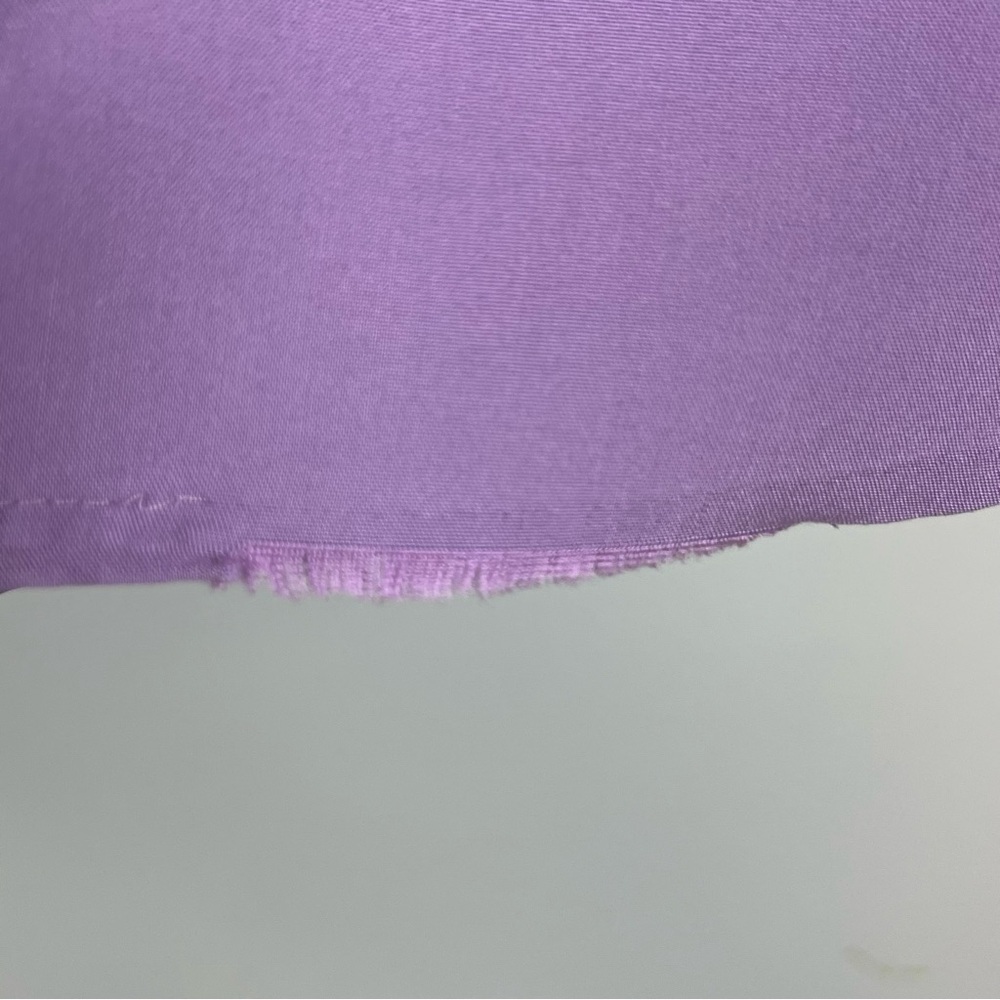 Chico’s purple modal poly elastane laceup neckline popover shirt, XL. - Picture 10 of 10
